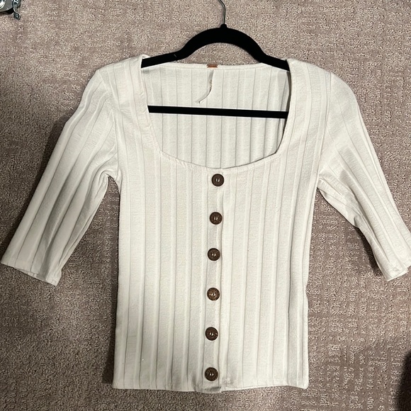 Free People quarter length shirt - Picture 1 of 2